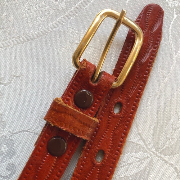 NWOT - ABG11 women\'s beautiful leather+man made boho belt mauve tone - SIZE 41\